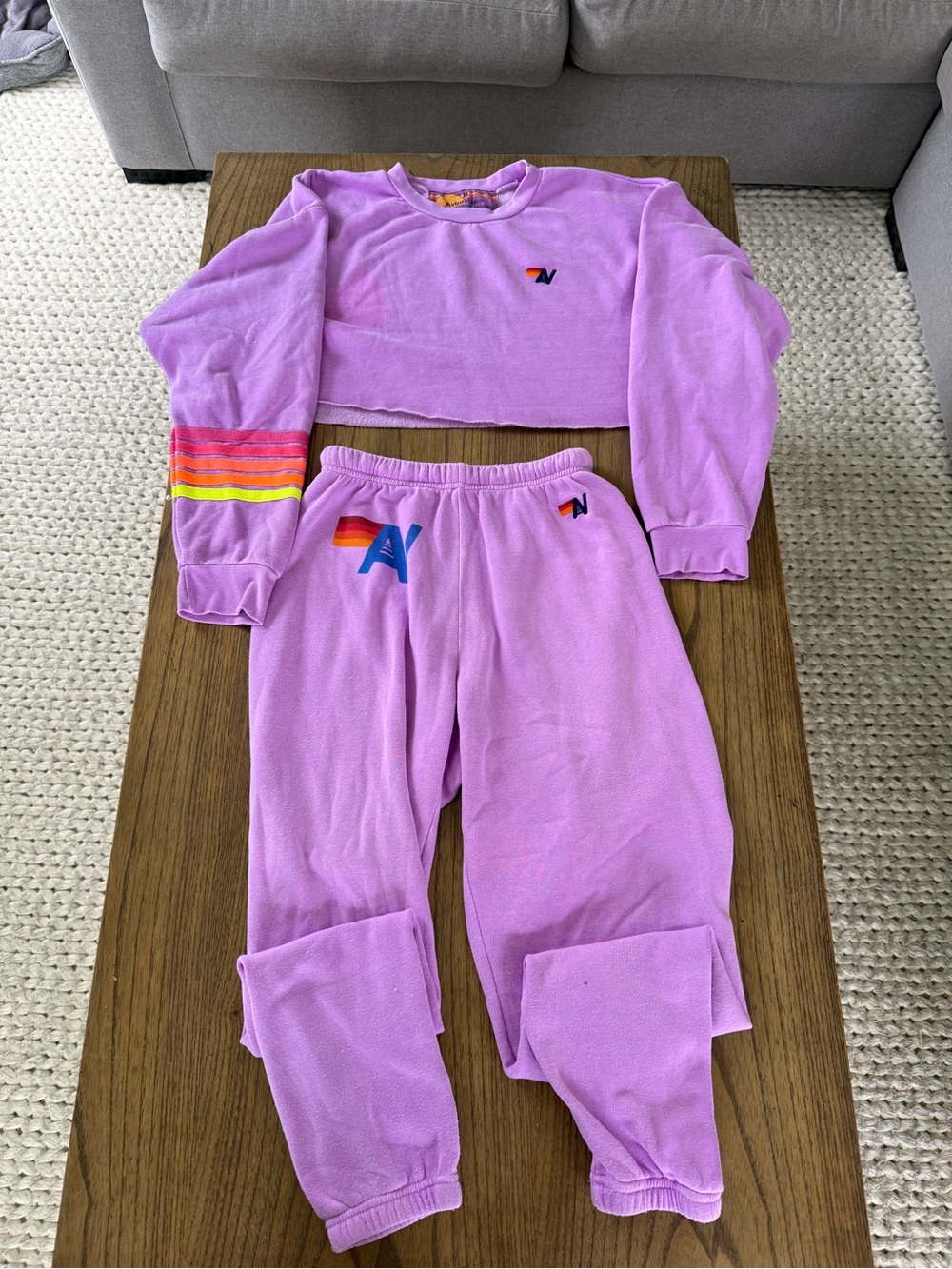 Aviator Nation Set - Sweatshirt & Sweatpants Size M